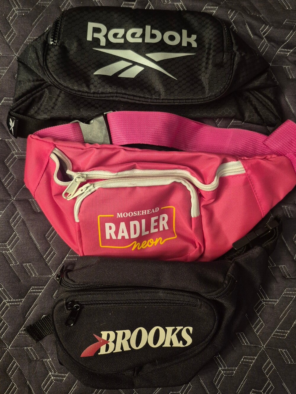 Bundle Of Three Vintage Fanny Packs